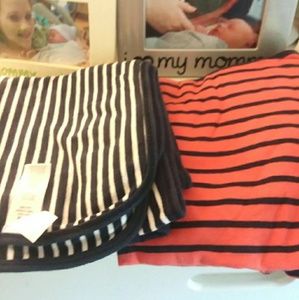 2 Carters Swaddle Blankets